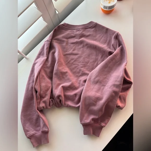 GAP Heavyweight French Terry Bubble Sweatshirt XS Petite - Picture 6 of 6